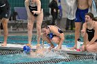 Swim vs Bentley  Wheaton College Swimming & Diving vs Bentley University. - Photo by Keith Nordstrom : Wheaton, Swimming & Diving